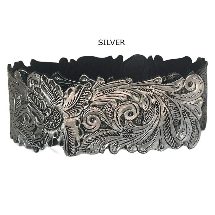 Hand-tooled Leather BELT LAUREN, Cowgirl Belt, Western Belt, Floral Leather Belt, Mother's Western Style Belt, Fajo, Summer Deals - Etsy Cowgirl Belt, Belt Western, Cowgirl Belts, Tooled Leather Belts, Western Belt, Hand Tooled Leather, Western Belts, Belt Black, Tooled Leather