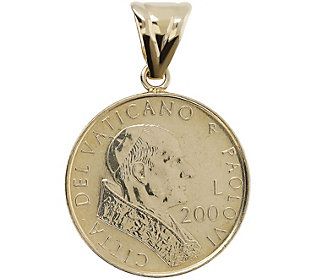 Give your necklace a touch of distinctive beauty with this 200-lire coin pendant. From the Italian Jewelry Collection. Italian Jewelry, Coin Pendant, Jewelry Collection, Gold Tones, Coin, Jewelry Necklaces, Pendant, Gold, Quick Saves