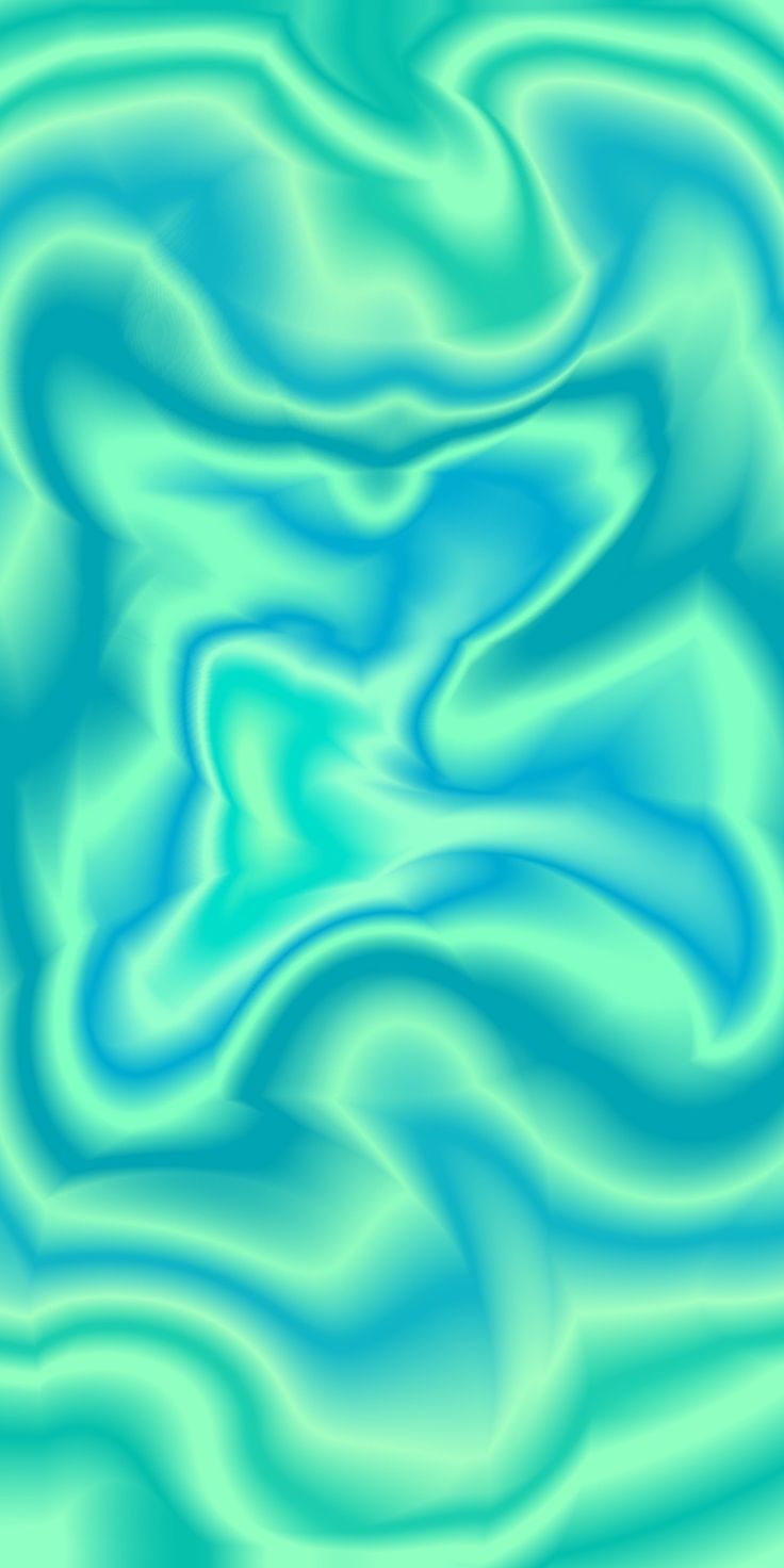 an abstract blue and green background with wavy lines