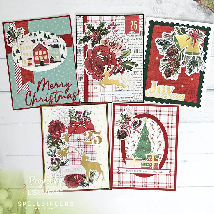 Hello friends. It’s Christmas in July over at Spellbinders and they  just released a brand new Christmas cardmaking kit that is jammed packed with lots of goodies to get you started on your Christmas cards. Head over to my YouTube channel to watch me unbox the Handmade Holidays Christmas Kit and make some cards.

 SHOP for the Handmade Holidays Christmas Kit  https://shrsl.com/4lq08

#christmascard #spellbinders #cardkit #easycards Spellbinders Christmas Cards, Christmas Card Layouts, Sample Christmas Cards, Christmas Card Making, Holiday Cards Handmade, Christmas Card Art, Christmas Card Set, Homemade Christmas Cards, Spellbinders Cards