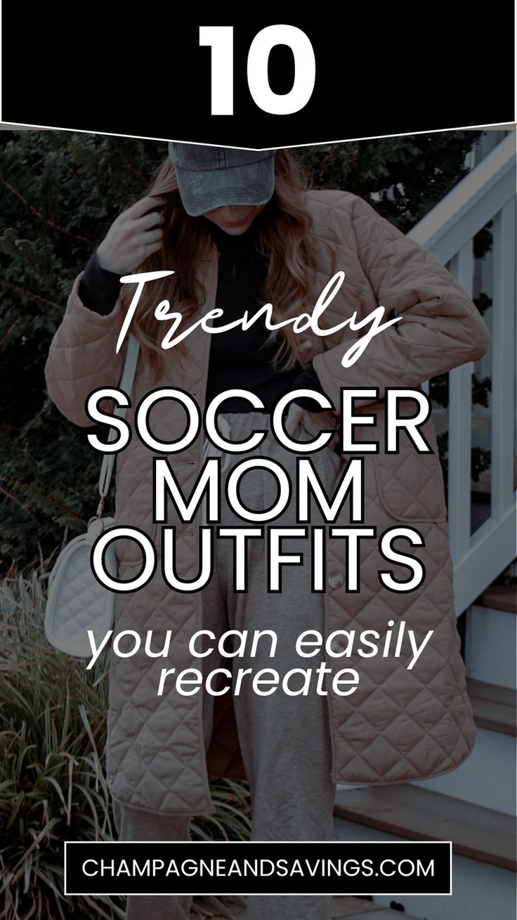 Looking for trendy soccer mom outfits to copy this season? These chic mom outfit ideas are perfect if you love embracing sporty fashion on your child's game day! And the best part is that these looks are cute athleisure and casual outfit ideas on and off the field! Soccer Game Winter Outfit, What To Wear To A Soccer Match, Weekend Soccer Mom Outfit, Veja Outfits Women, School Run Outfits For Mums, Outfits With Jerseys Women, Soccer Mom Winter Outfit, Cold Weather Soccer Mom Outfits, Sports Mum Fashion