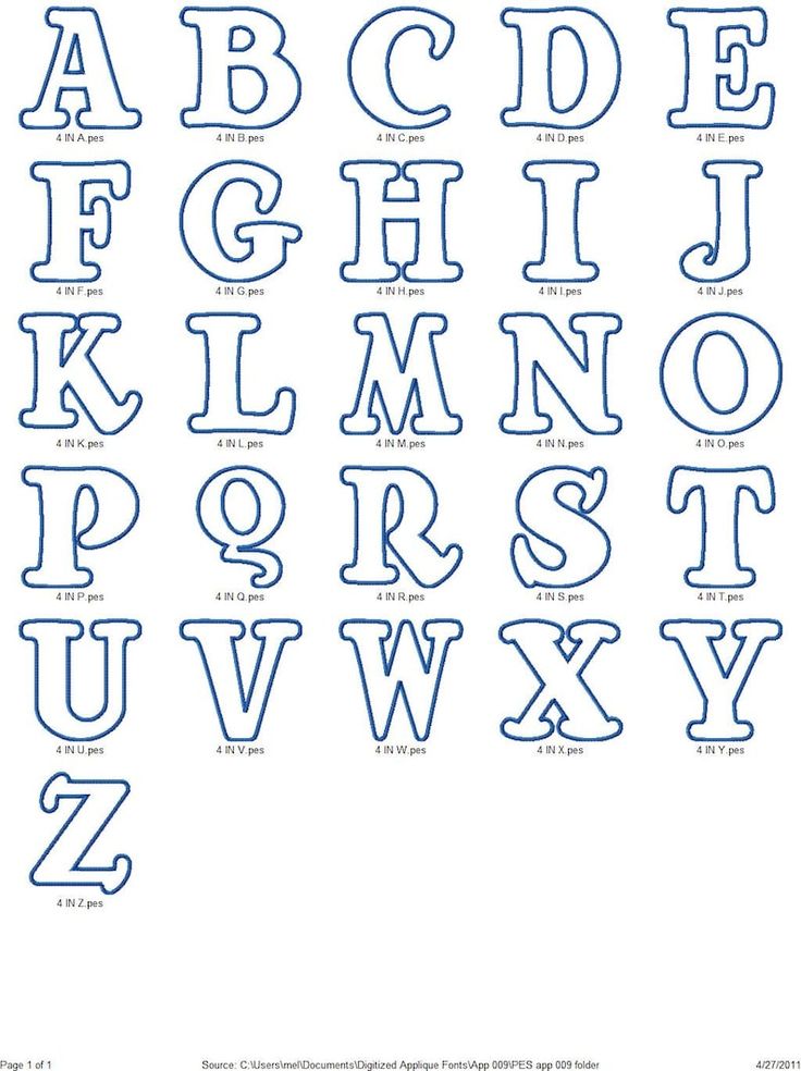 the alphabet is drawn in blue ink and it looks like letters are made out of paper