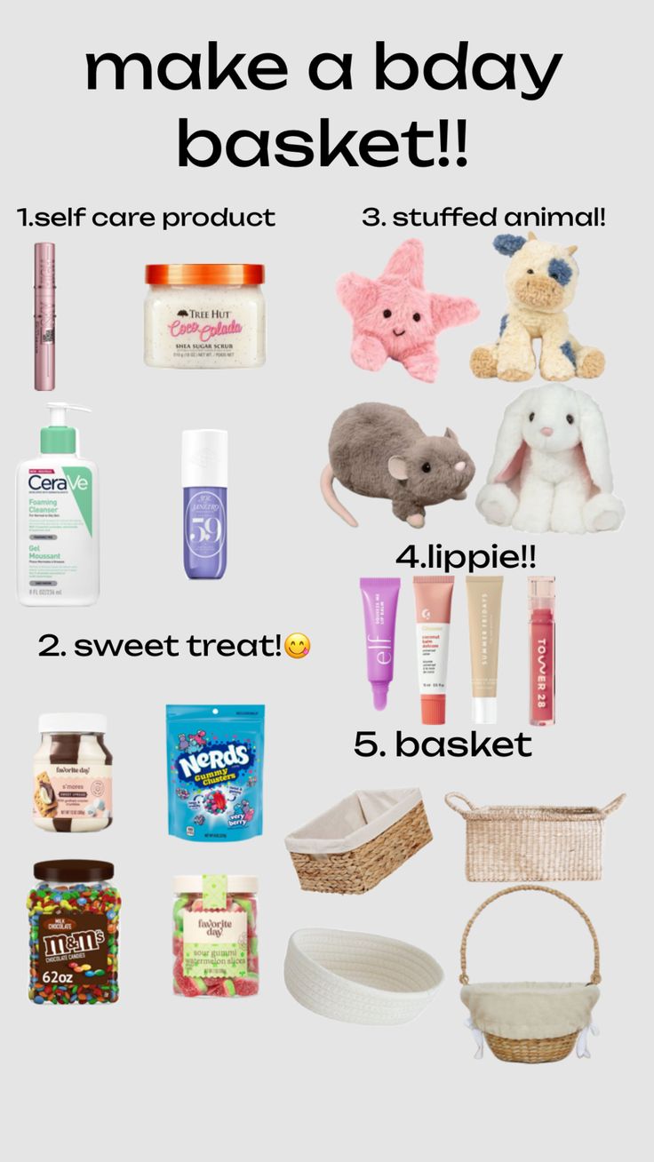 a poster with the words make a baby basket