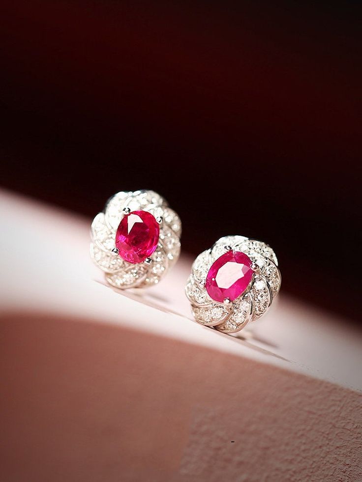 *Condition: Brand new *Center Stone: Natural Red Ruby, Pear Cut, approx 0.78ct total, 4.6x 3.8 x 2.4 mm *Side stones: Natural White Diamond (VS1 clarity and F color) *Metal Purity: Can be select Each piece is made-to-order with care and special attention to detail. all items are made with conflict-free diamonds and gems. The item will be gift wrapped and shipped. ------------------------------------------------------------------- Available in : 14k Rose or Yellow Gold, White Gold 18k Rose or Yel Ruby With Diamond Earrings, Elegant Red Oval Diamond Earrings, Luxury Red Brilliant Cut Earrings, Red Diamond Earrings Fine Jewelry, Fine Jewelry Red Diamond Earrings, Elegant Ruby Earrings With Brilliant Cut, Red Diamond Earrings For Wedding, Elegant Gemstone Earrings With Lab-created Ruby, Luxury Red Diamond Earrings As Gift