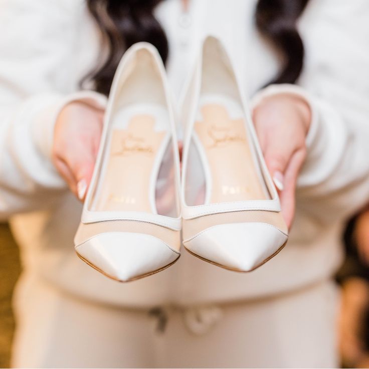 Wore For My Wedding. Still In Great Condition! Christian Louboutin Galativi White Leather Pump Louboutin Wedding Shoes, Louboutin Wedding, Christian Louboutin Wedding, Christian Louboutin Wedding Shoes, Louboutin Shoes, My Wedding, Leather Pumps, Christian Louboutin Shoes, Wedding Shoes