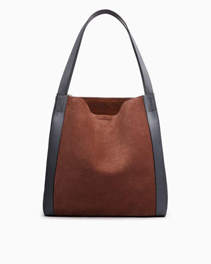 Passenger Tote - Suede | Accessories Handbags & Wallets | rag & bone Modern Hobo Bag With Suede Lining For Daily Use, Modern Hobo Bag For Daily Use With Suede Lining, Modern Hobo Bag For Daily Use, Modern Suede Tote Hobo Bag, Modern Suede Hobo Bag With Leather Handles, Modern Suede Bucket Bag For Everyday, Modern Bags With Suede Lining For Work, Suede Shoulder Bag With Suede Lining For Work, Suede Shoulder Bag For Work