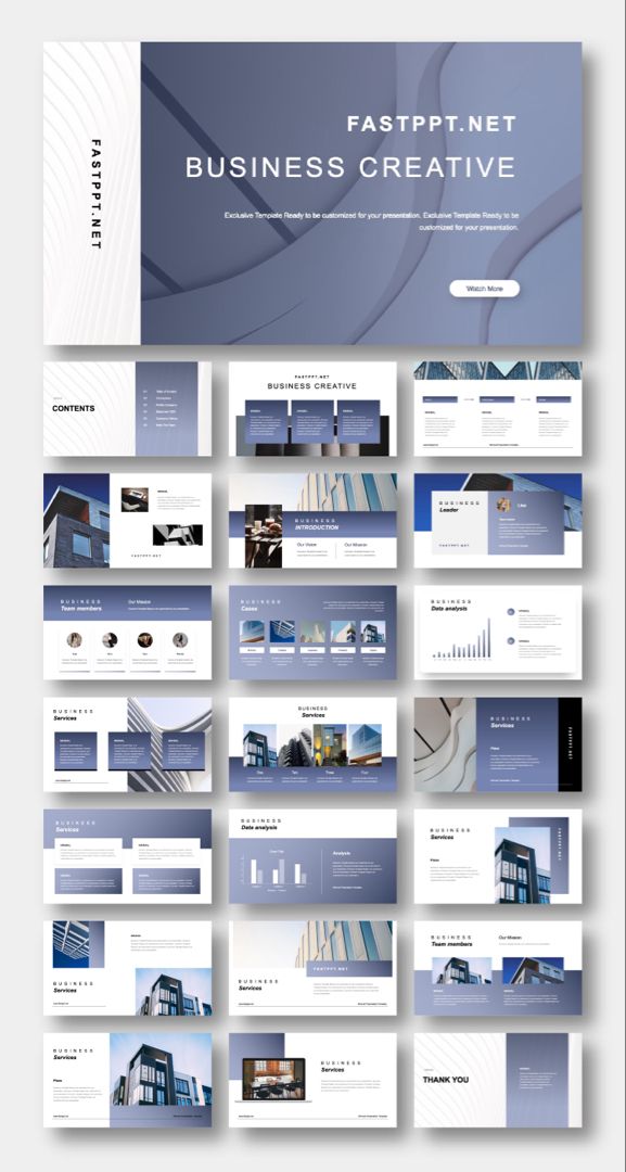 the powerpoint presentation is displayed in blue and white colors, with an abstract background