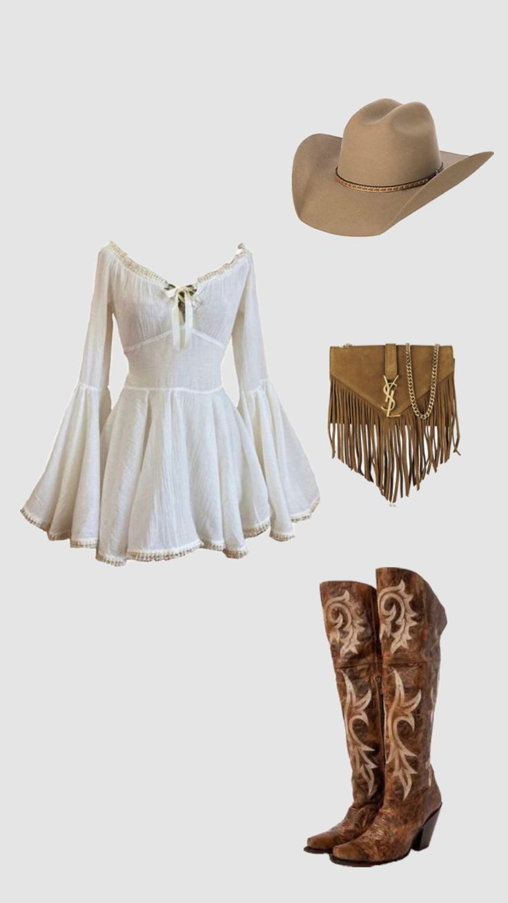 #countryvibes #countrygirl #countryaesthetic #countrymusic #countryside #country #rodeofit #western #westernaesthetic #westernfashion #westernfit #westernstyle #westernoutfit #westernvibes Cowboy Outfits For Women, Traje Cowgirl, Casual Country Outfits, Cowgirl Style Outfits, Fest Outfits, Southern Outfits, Mode Hippie, Country Style Outfits, Latina Fashion Outfits