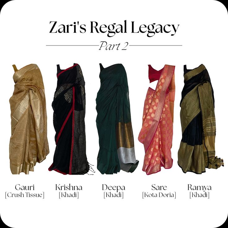 Zari’s Regal Legacy continues with Part 2! From the rich black of Krishna to the festive hues of Sare, our sarees are perfect for every celebration. Embrace the timeless beauty of zari work and elevate your festive wardrobe. Check out the full collection at Shobhangini.com and find your perfect match. 🛍️ #SareeCollection #HandwovenSarees #ZariWork #ShobhanginiExclusive Zari Work, Room Ideas Bedroom, Saree Collection, Timeless Beauty, Perfect Match, Krishna, Your Perfect, Room Ideas, Hand Weaving