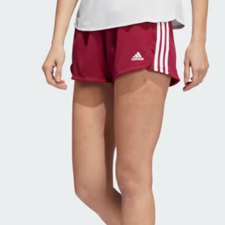 Nwt Women's Adidas Shorts. It Has Drawstring Waist. Adidas Red Bottoms For Spring, Red Adidas Bottoms For Spring, Adidas Red Workout Bottoms, Adidas Red Shorts For Summer, Red Adidas Shorts For Summer, Adidas Red Summer Shorts, Adidas Shorts Women, Adidas Soccer Shorts, Adidas Retro