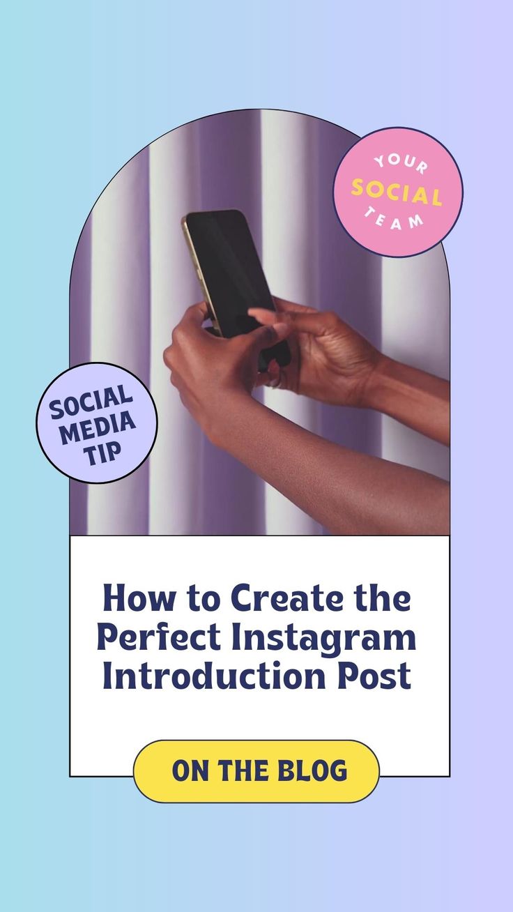 a person holding a cell phone with the text how to create the perfect instagramn instruction