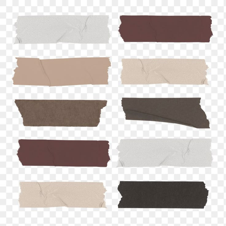 different shades of paper with torn edges on transparent background png clipart free for personal use