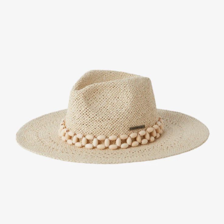 O'Neill Women's cowboy hat 4" Brim x 4" Crown Beaded band detail at brim Open stitch brim 100% Straw Wide Brim Braided Sun Hat For Rodeo, Braided Wide Brim Sun Hat For Rodeo, Braided Fedora With Curved Brim For Rodeo, Curved Brim Braided Fedora For Rodeo, Braided Fedora Sun Hat For Rodeo, Casual Braided Hat Bands For Rodeo, Braided Brimmed Sun Hat For Rodeo, Casual Braided Hat For Rodeo, Western Braided Hats For Spring