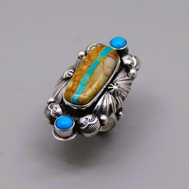 Handcrafted by Eli Gofman sterling silver artisan oval Royston turquoise ring in size 8.5 ITEM SPECIFICS METAL: STERLING SILVER .925 METAL STAMP/HALLMARK: STERLING, E.Gofman WEIGHT ( gram ):  26.7 Collectible Multi-stone Turquoise Oval Ring, Artisan Oval Multi-stone Turquoise Ring, Oval Turquoise Multi-stone Ring In Sterling Silver, Southwestern Multi-stone Oval Turquoise Ring, Southwestern Oval Turquoise Multi-stone Ring, Artisan Oval Turquoise Collectible Ring, Unique Oval Multi-stone Turquoise Ring, Artisan Sterling Silver Turquoise Ring With Polished Finish, Artisan Turquoise Ring In Sterling Silver With Polished Finish