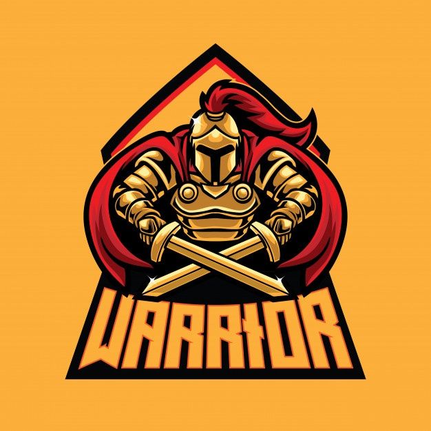 Gaming Logo Without Text, Warrior Logo, Gaming Logo, Vector Logo, Premium Vector, Gaming