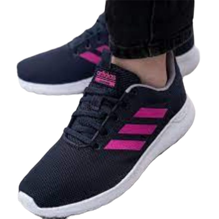 Adidas Women Cloudfoam Cf Lite Racer Cln Bb7045 Navy Blue/Pink Stripe Size 6 Brand : Adidas Style : Lite Racer Cln Bb7045 Color : Trace Blue/Shock Pink Size : 6 Condition : New Without Box *Shoes May Not Be Shipped In/With Original Manufacturer Box My Listings Are Acquired Through Reputable Sources And Always Authentic! Due To Extreme Lighting Conditions, Some Pics May Appear Lighter Than Actual. Please Refer To Cover Photo For Truest Representation Of Actual Color. May Vary Slightly From Displa Pink Synthetic Sneakers For Light Exercise, Pink Running Shoes With Cushioned Footbed For Light Exercise, Pink Running Shoes For Light Exercise With Boost Midsole, Pink Sneakers With Ortholite Insole For Light Exercise, Pink Slip-on Synthetic Running Shoes, Pink Synthetic Slip-on Running Shoes, Adidas Running Shoes For Training, Pink Synthetic Running Shoes For Jogging, Pink Synthetic Running Shoes For Light Exercise