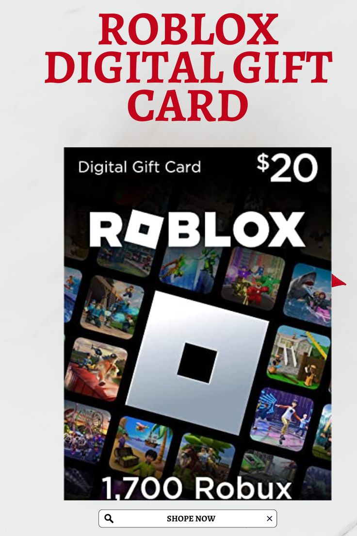 the $ 20 robox gift card is shown