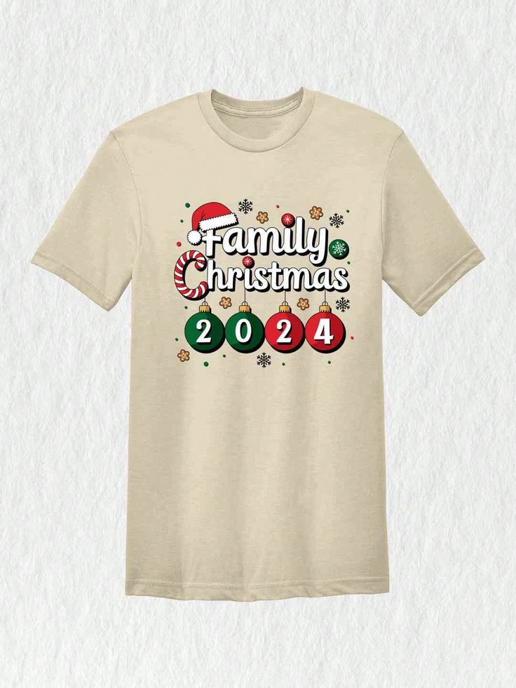 Get into the festive spirit with our delightful Christmas shirt, perfect for spreading joy this holiday season!  This funny Christmas tee is a must-have for all your Family Christmas gatherings, ensuring laughter and fun are at the forefront. Whether you're attending a Christmas party or simply celebrating at home, our Holiday Shirt will keep you stylish and comfortable. Make it a memorable occasion with our Christmas family tee that's designed for matching with loved ones. Perfect for those heartwarming family photos, these Matching Christmas shirts feature playful graphics that embrace the joy of the season. ✨ Illuminate your wardrobe with the vibrant colors of the Christmas lights designed on this cute Christmas shirt, fitting seamlessly into your collection for Christmas 2024. Get read Playful Graphics, Christmas Family Shirt, Cute Christmas Shirt, Matching Christmas Shirts, Christmas Party Shirts, Cute Christmas Shirts, Santa Shirt, Christmas Tree Shirt, Christmas Gathering