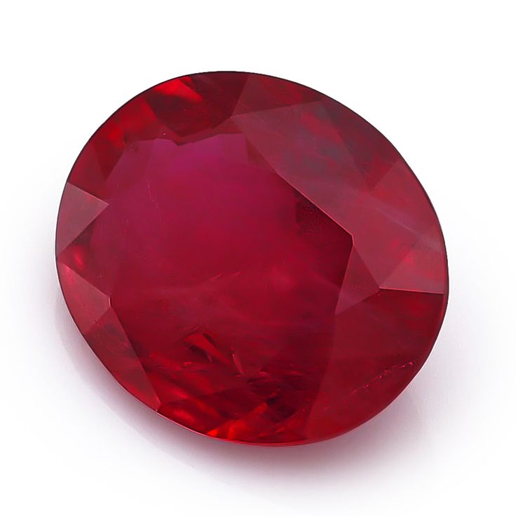 An oval that has been fashioned to bring out the beauty of the gem. With crimson red that fills this gem it is the perfect choice if you’re looking for a unique gemstone for a piece of jewelry. An even tone and incredibly durable, the 4.40 carat Ruby once set will make a great ring that will come alive in a yellow or white gold setting. Classic Oval Ruby Gemstones, Elegant Oval Red Gemstones, Classic Oval Faceted Gemstones, Classic Faceted Oval Gemstones, Oval Red Gemstones For Formal Occasions, Classic Round Ruby Gemstones, Red Round Gemstones For Formal Occasions, Formal Red Round Gemstones, Crimson Red