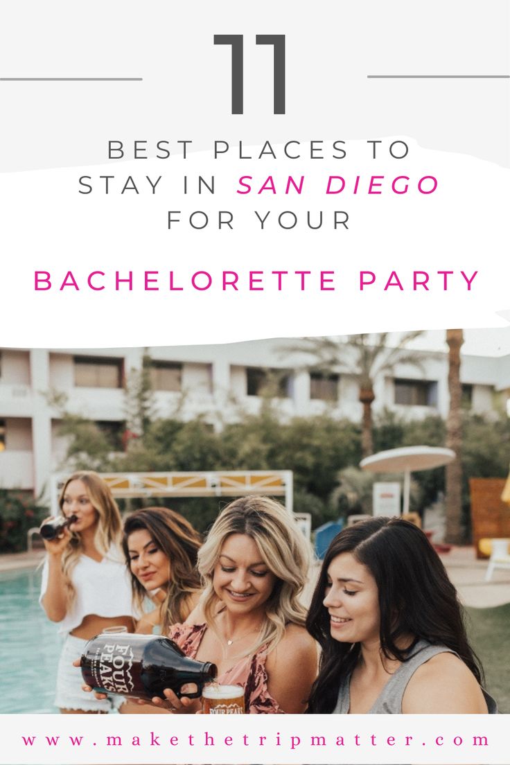 BEST Places to Stay in San Diego For a Bachelorette Party San Diego Bachelorette Party Themes, Places For Bachelorette Party, San Diego Bachelorette Party, San Diego Bachelorette, Bachelorette Party Places, Bachelorette Party Itinerary, Polite Society, Age Of Extinction, Bachelorette Party Themes