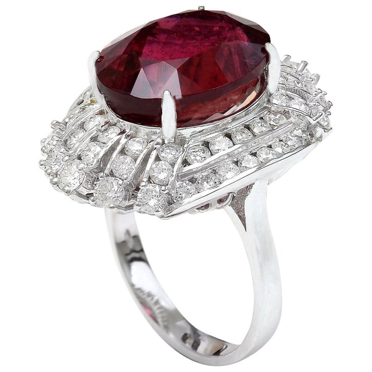 Luxury Ruby Gemstone Ring In Platinum, Formal Oval Ruby Ring In Platinum, Oval Ruby Ring In Platinum For Formal Occasions, Formal Ruby Gemstones, Luxury Oval Ruby Ring For Formal Occasions, Elegant Gia Certified Oval Ruby Ring, Luxury Pear-shaped Ruby Ring, Luxury Pear-shaped Emerald Ring For Formal Occasions, Luxury Tourmaline Rings