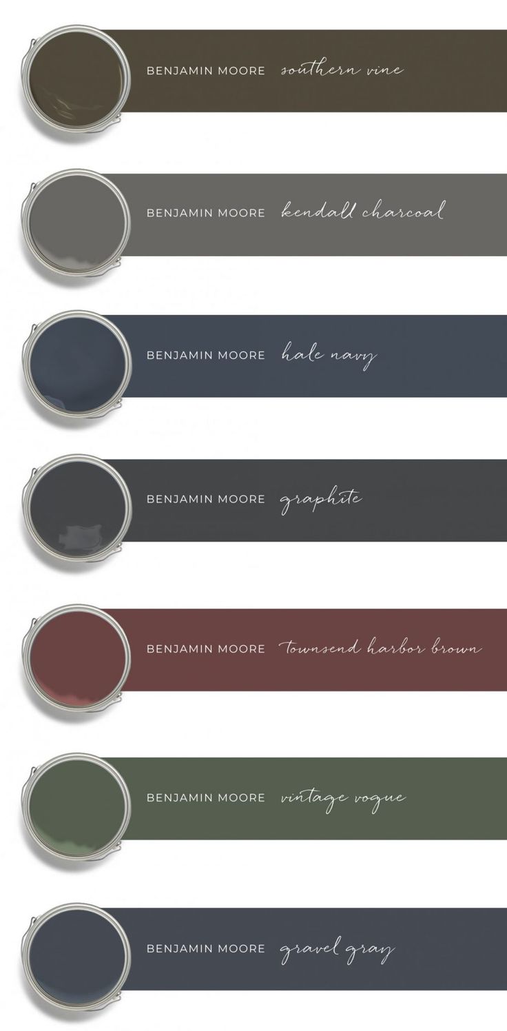 the different shades of paint that can be used in your home