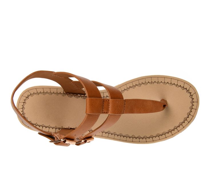 Take the effort out of dressing up during this warm weather season with the Bianca sandal by Journee Collection. This sandal features a colored wedge and a soft cushioned insole. The dual buckle design and heel strap finish off this unique design. Faux leather upper,Adjustable buckle closure for a custom and secure fit,Approx. 1 1/4 inch heel,Open toe,Cushioned footbed for added comfort,Rubber outsole | Women's Journee Collection Bianca Wedge Sandals in Tan Size 8 Medium Brown T-strap Footbed Sandals For Summer, Beach T-strap Sandals With Buckle, Brown Adjustable Wedge Sandals With Cushioned Footbed, Adjustable Brown Wedge Sandals With Cushioned Footbed, Toe Loop Wedge Sandals With Cushioned Footbed, T-strap Sandals With Buckle Closure For Vacation, T-strap Footbed Sandals With Buckle For Beach, T-strap Footbed Sandals With Buckle Closure For Beach, Adjustable Brown Wedge Heel Sandals