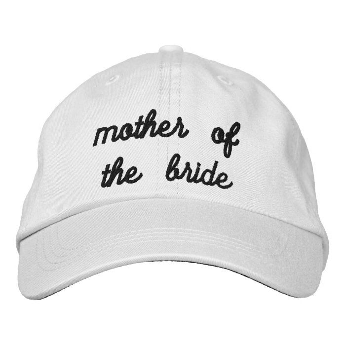 mother of the bride wedding personalized black and white embroidered hat Mother Of Bride Outfits, Baseball Trucker Hat, Embroidered Hat, Embroidered Baseball, Black And White Style, Embroidered Baseball Caps, Lingerie Accessories, Embroidered Hats, Alternative Outfits