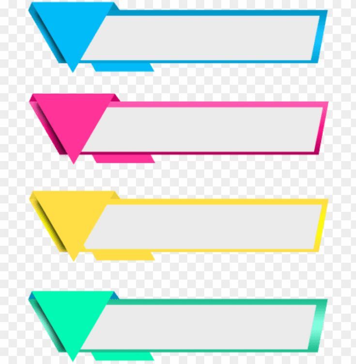 three different colored arrows on a white background, with one arrow pointing to the left