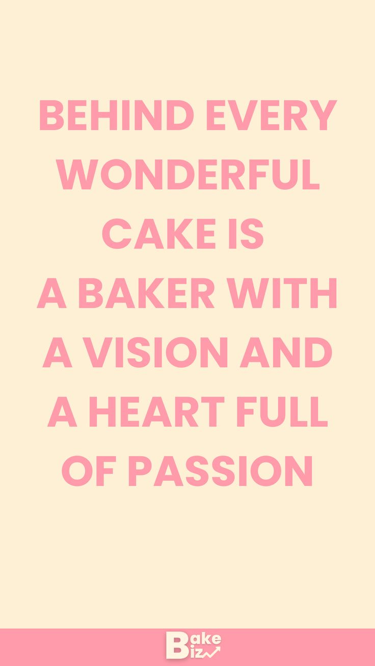 Baking Quote for all the talented and inspiring bakers! 💖 Bakers Quotes Inspiration, Bakery Sayings Quotes, Quotes For Cake Business, Caker Problems Quotes, Bakery Quotes Inspiration, Bakery Quotes Business, Baking Memes Funny, Baker Quotes Inspiration, Baking Quotes Inspirational