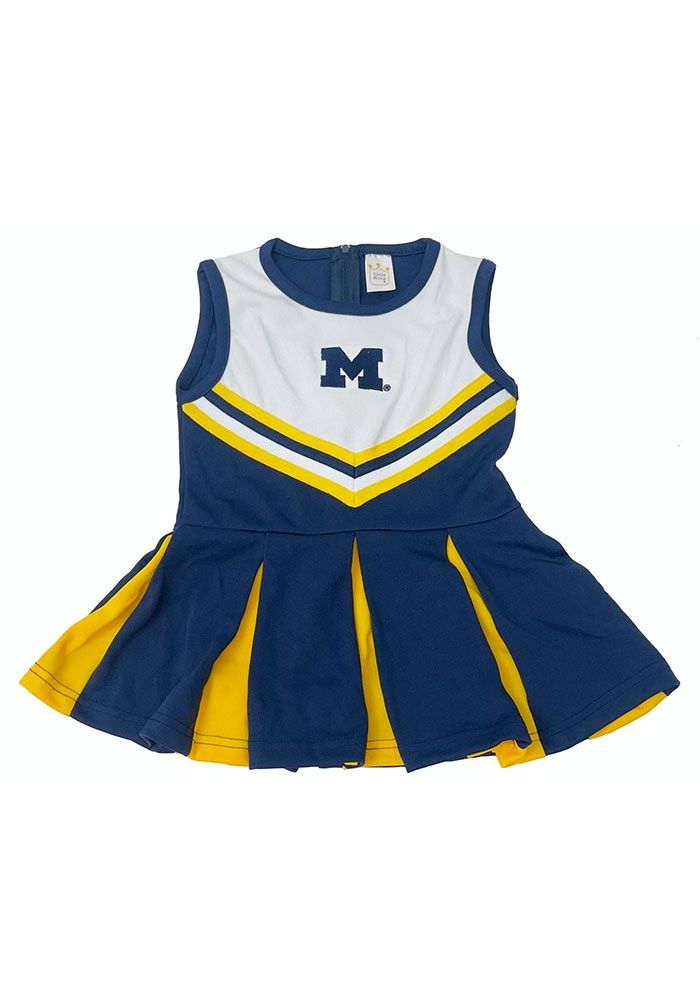 This Navy Blue Cheer Set features a tackle twill wordmark embellishment. You'll love dressing up your future Wolverines fan in this Michigan Wolverines Baby Navy Blue Tackle Cheer Set. Cheer Dress, Blue Cheer, Dress Sets, Cheer Girl, Dress Pleated, Michigan Wolverines, Sports Fan, Embroidery Applique, Toddler Girls