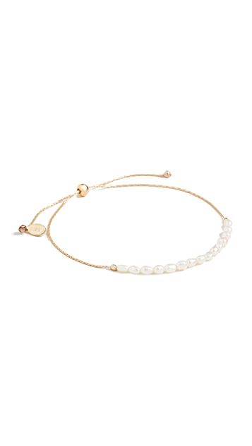 SHASHI Natasha Bracelet | SHOPBOP | The Style Event, Up to 25% Off On Must-Have Pieces From Top Designers Elegant Adjustable Bracelet With Pearl Drop, Dainty Adjustable Beaded Bracelets With Pearl Chain, Adjustable Pearl Chain Bracelet For Formal Occasions, Adjustable Formal Pearl Bracelet, Formal Adjustable Pearl Bracelet, Adjustable Gold Pearl Drop Bracelet, Adjustable Gold Bracelets With Pearl Drop, Elegant Adjustable Beaded Bracelets With Pearl Drop, Classic Pearl Bracelets With Adjustable Chain