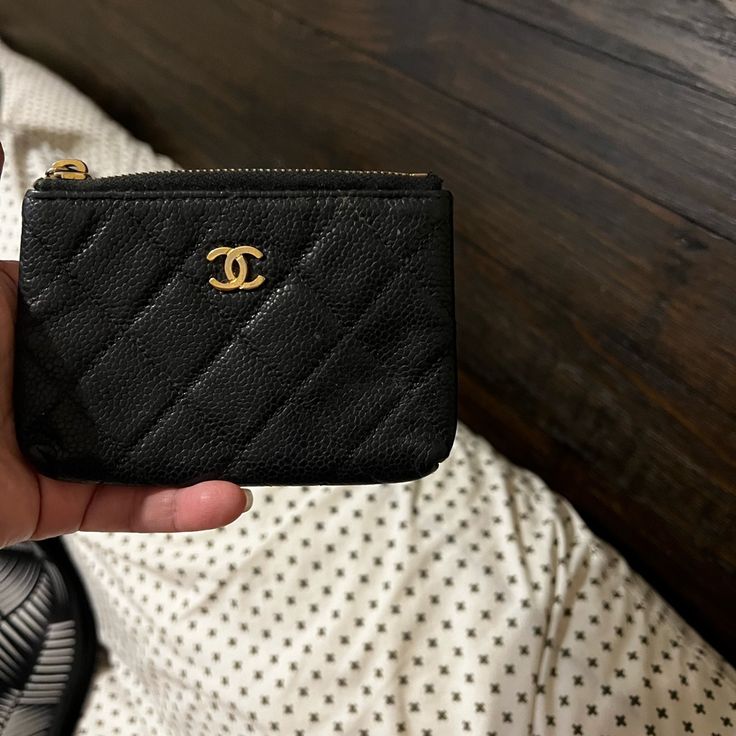 Great Condition. Authentic Very Minor Wear Chanel Coin Purse, Chanel Bags, Chanel Bag, Mini Bag, Coin Purse, Coin, Bag Lady, Chanel, Purse