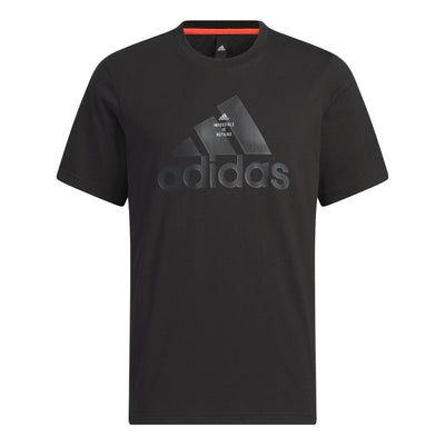 adidas Tech Logo T-Shirts 'Black' IA8093 Adidas T-shirt With Logo For Sports Season, Black Adidas Logo T-shirt For Sports Season, Black Adidas T-shirt With Logo, Adidas Three Stripes T-shirt For Sports Events, Adidas Three Stripes T-shirt For Sports, Adidas T-shirt With Three Stripes For Sports Events, Black Adidas Sports T-shirt, Adidas Athleisure T-shirt With Three Stripes, Adidas Black T-shirt For Sports Season