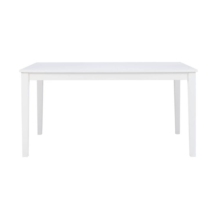 a white table on a white background with no one around it or the table top