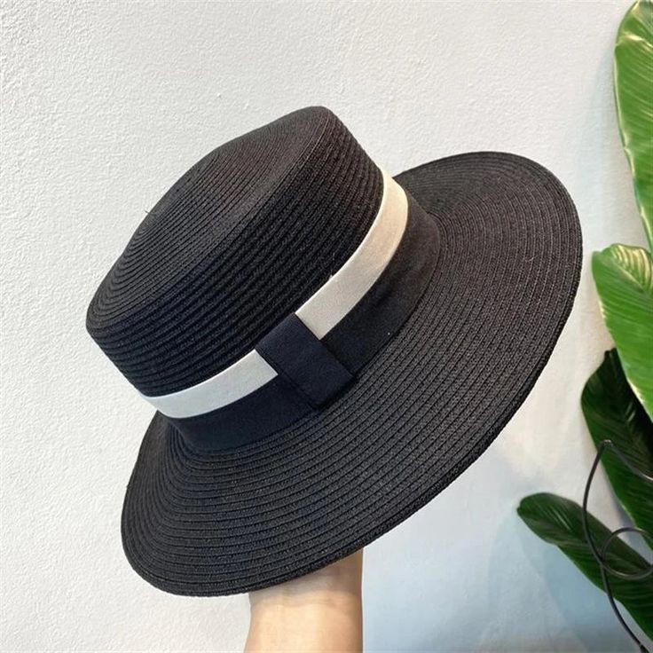 Style: Belt Buckle Flat Top Straw Summer HatsItem Type: Vavacation hat, vacation straw hat, summer straw hat, summer hat for women, women summer hat, holiday hatsGender: WomenTop Style: Flat TopPattern Type: SolidDetail: Faux Leather BeltSize: 22.05-22.83in / 56-58cm, one size fits allFeature: Fashion, Sun Protection, Outdoor Activities, VacationFeature: Eco-friendly Natural MaterialMaterial: Straw Hat With Ribbon, Flat Top Hat, Hat Fedora, Summer Straw Hat, Elegant Flats, Summer Hats For Women, Sailor Hat, Buckled Flats, Summer Elegant