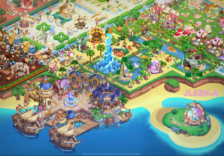 an image of a game map that looks like it is in animal crossing