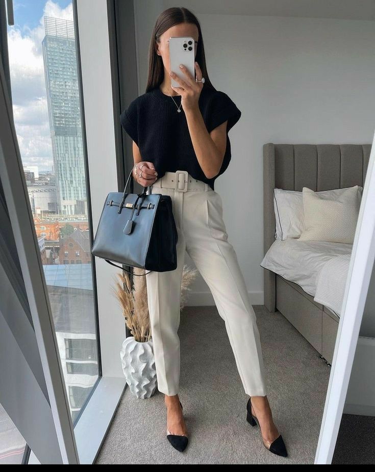 Ținute Business Casual, Business Professional Outfits, Professional Outfits Women, Office Outfits Women, Business Outfits Women, Business Casual Outfits For Work, Business Casual Outfits For Women, Elegante Casual, Summer Work Outfits