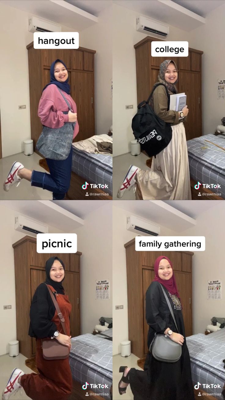 College Outfits Hijab, Kaos Rib, Muslim Outfit, Big Size Fashion, Hijab Simple, Simple Casual Outfits, Outfit Retro, Rok Plisket, Zara Skirt