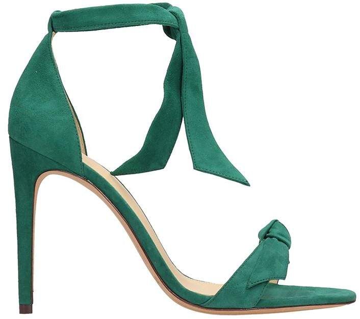 Alexandre Birman Green Suede Leather Sandals Ankle Heels, Alexandre Birman, Green Suede, Shoe Box, Leather Sandals, Suede Leather, Sandals Heels, Sandals, Heels