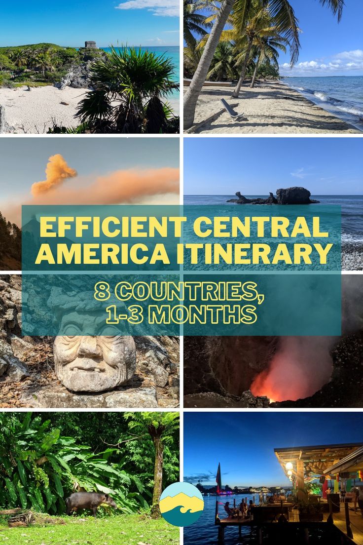 We compiled a comprehensive backpacking Central America route – 8 countries, 1-3 months, 28 stops, no flying (just public transport). Central America Itinerary, Backpacking Mexico, Costa Rica Backpacking, America Itinerary, Backpacking Itinerary, Colombia Trip, Travel Belize, Belize Beach, Mexico Beaches