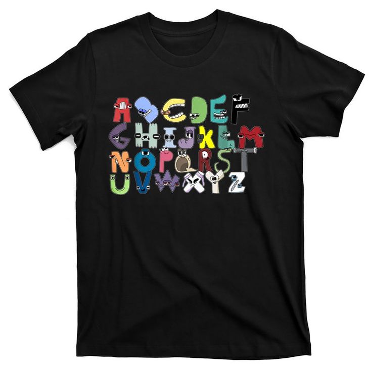 Villain Letter Abc Costume Boys Matching Evil Alphabet Lore T-Shirt | TeeShirtPalace Black T-shirt With Letter Print For Game Day, Casual T-shirt With Lettering For Fans, Team Spirit Letter Print T-shirt For Streetwear, Team Spirit T-shirt With Letter Print For Streetwear, Casual Multicolor T-shirt With Team Name, Black T-shirt With Name Print For Fans, Funny Text Crew Neck T-shirt For College, School Spirit T-shirt With Lettering For Fans, Fan Merchandise T-shirt With School Spirit Lettering