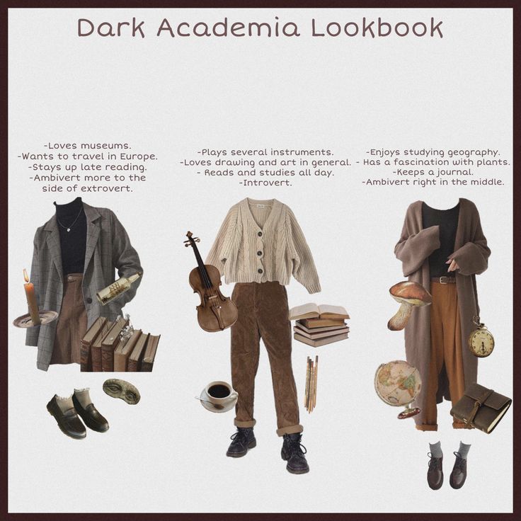 Dark Academia Outfit Essentials, Dark Academia Essentials, Erin Aesthetic, School Aestethic, Academia Lookbook, Dark Academia Lookbook, Anthropology Aesthetic, Dark Academia Wardrobe, Academia Aesthetic Outfit