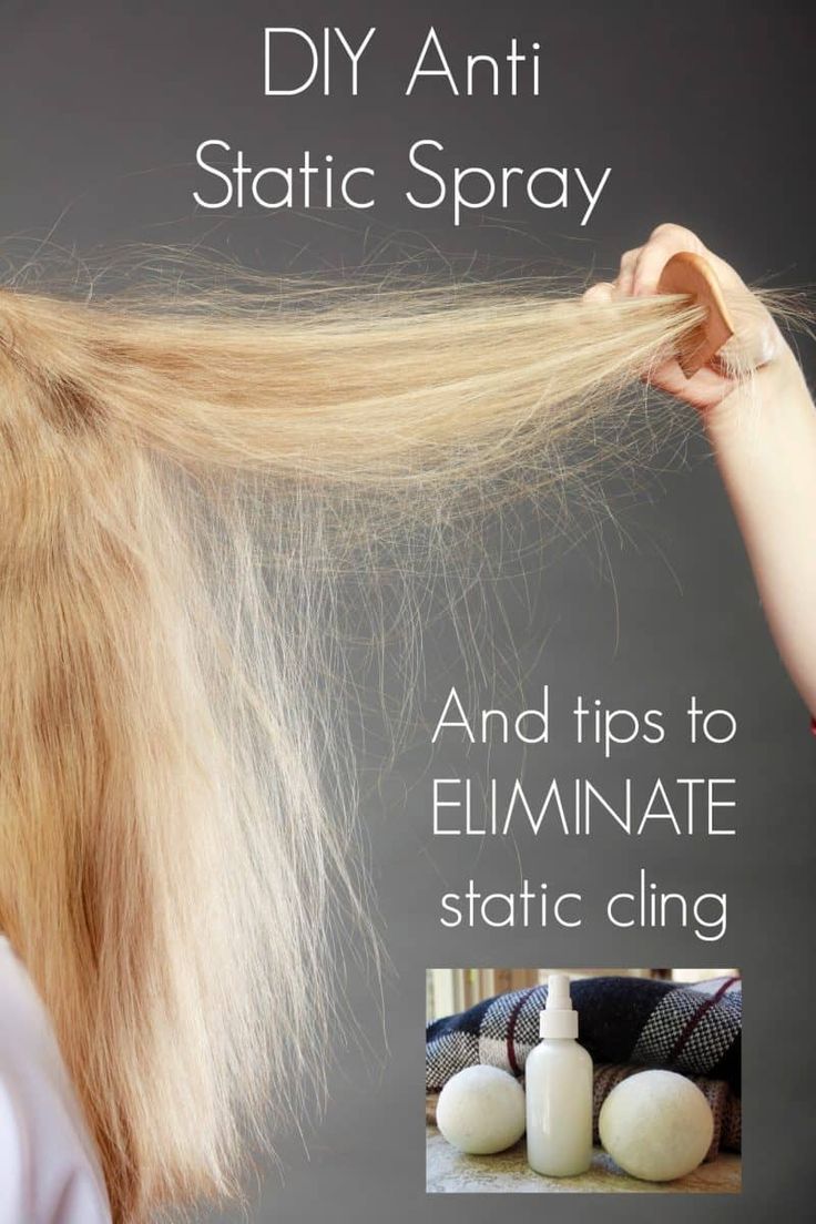 Static Hair Remedy How To Get Rid, Hair Static Remedy, How To Get Rid Of Static Hair, Static Hair Remedy, Diy Hair Spray, Essential Oils For Face, Hair Tricks, Static Hair, Pet Spray