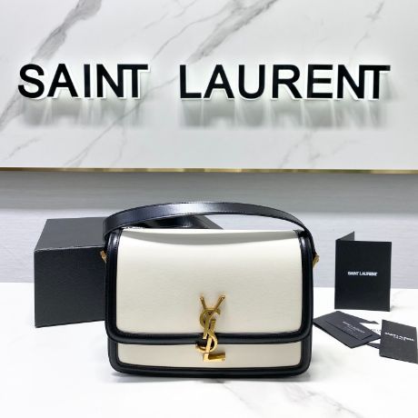 YSL Saint Laurent MONOGRAM Cross-body shoulder strap Adjustable length One main compartment contains card slots, a foldable flat pocket and a front foldable document pocket.

 Size 23x16x6 High-end White Flap Bag For Travel, Designer Rectangular Satchel With Logo, High-end White Flap Bag For Daily Use, Designer White Rectangular Flap Bag, White Flap Bag For Travel With Dust Bag, High-end White Shoulder Bag For Travel, White Logo Rectangular Shoulder Bag, White Rectangular Logo Shoulder Bag, White Logo Shoulder Bag For Formal Occasions