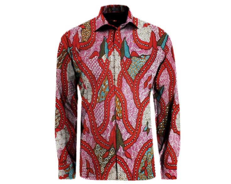 Madura Batik Shirt 100% handmade from the Indonesian island of Madura : Customise shirt size Casual Long Sleeve Top With Traditional Patterns, Cotton Long Sleeve Shirt With Traditional Patterns, Long Sleeve Cotton Tops With Traditional Patterns, Long Sleeve Cotton Shirt With Traditional Patterns, Traditional Multicolor Printed Shirt, Multicolor Long Sleeve Hawaiian Shirt, Multicolor Cotton Shirt With Unique Print, Multicolor Cotton Batik Print Shirt, Multicolor Cotton Shirt With Batik Print