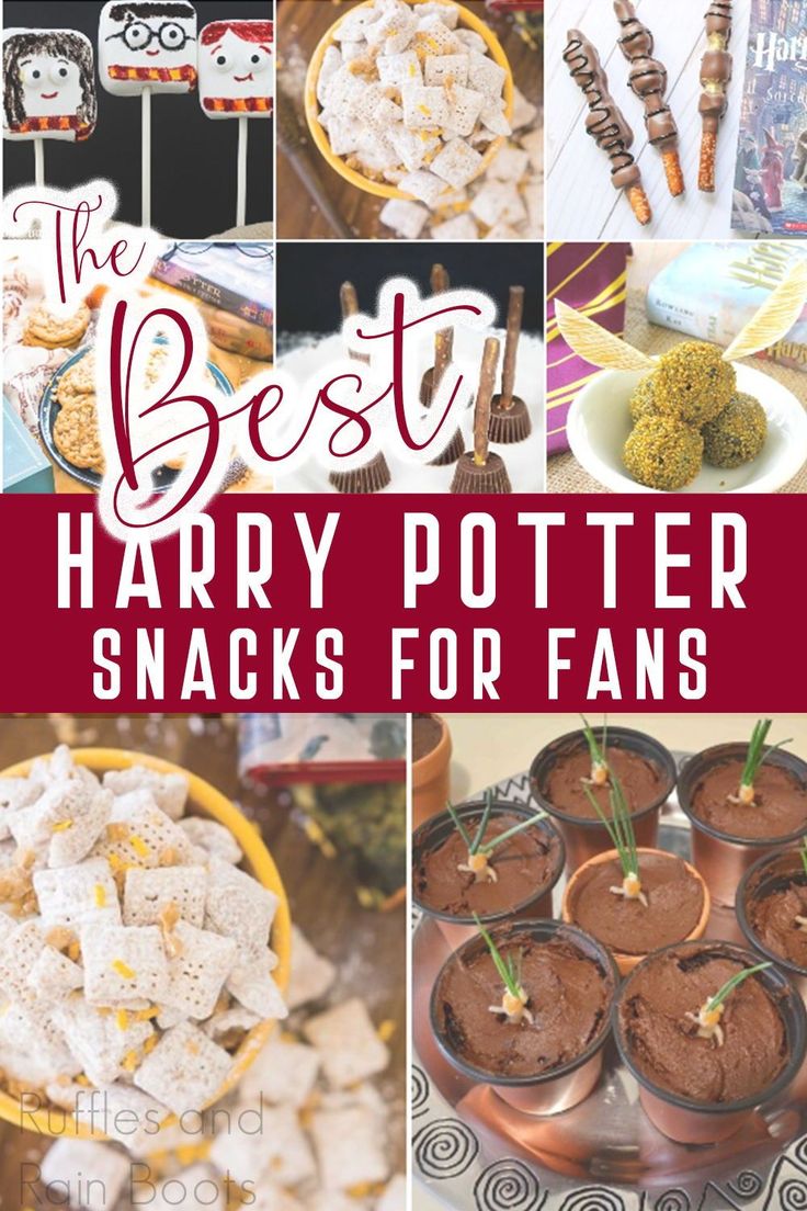 the best harry potter snacks for fans to enjoy on halloween or any other holiday day