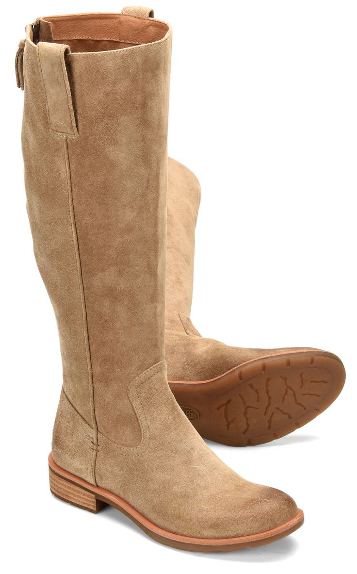 Fall Brown Shoes, Trendy Wide Calf Suede Boots, Women’s Fall Boots, Trendy Suede Boots With Zipper Closure, Winter Leather Knee-high Boots With Suede Lining, Wide Calf Suede Boots For Fall, Chic Suede Boots With Zipper Closure, Fall Suede Heeled Boots With Zipper, Suede Heeled Boots With Wide Calf Fit