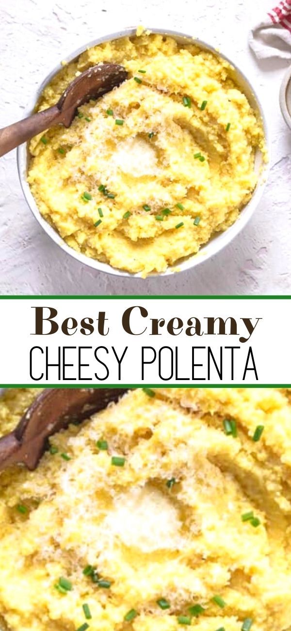 the best creamy cheesy polenta recipe