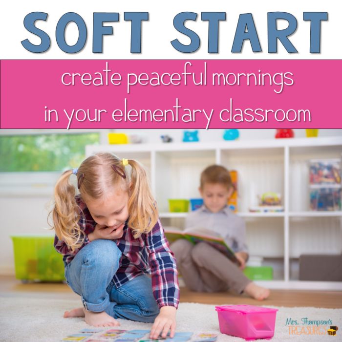 If you are a parent, you know how frantic mornings can be at home, trying to get everyone ready and out the door for school. Many of our kids arrive at school having just been rushed through breakf… Soft Starts In The Classroom, Start Morning, Corner Drawing, Small Whiteboard, Morning Ideas, Morning Activities, Teaching Third Grade, Quiet Activities, 3rd Grade Classroom